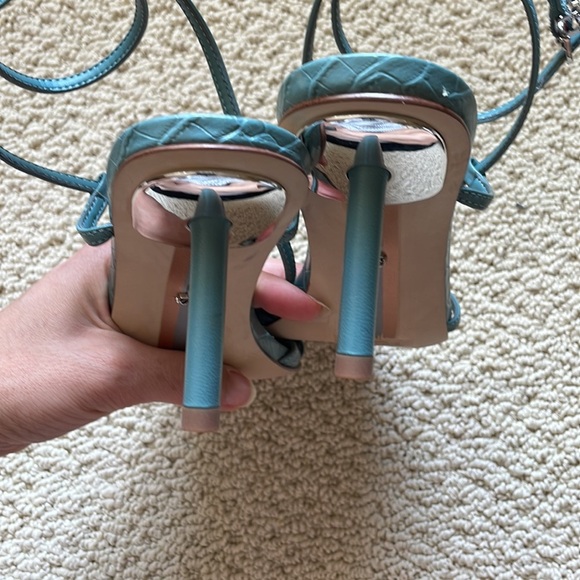 Sam Edelman Blue Sage Strappy Pippa Sandals - Picture 9 of 10